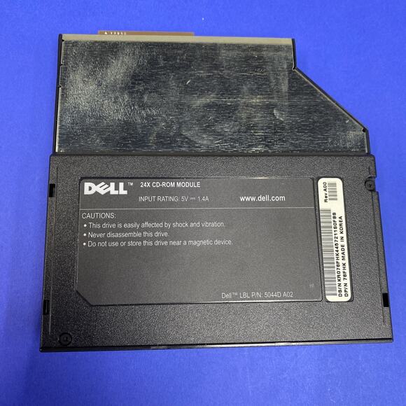 Dell 24X CD-ROM Drive Module LBL 5044D A02 With Case Included - Picture 2 of 6